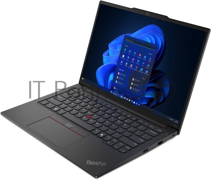Ноутбук 14 IPS WUXGA LENOVO ThinkPad E14 G6 black (Core Ultra 7 155H/16Gb/512Gb SSD/VGA int/FP/W11Pro) (21M7002XRT)