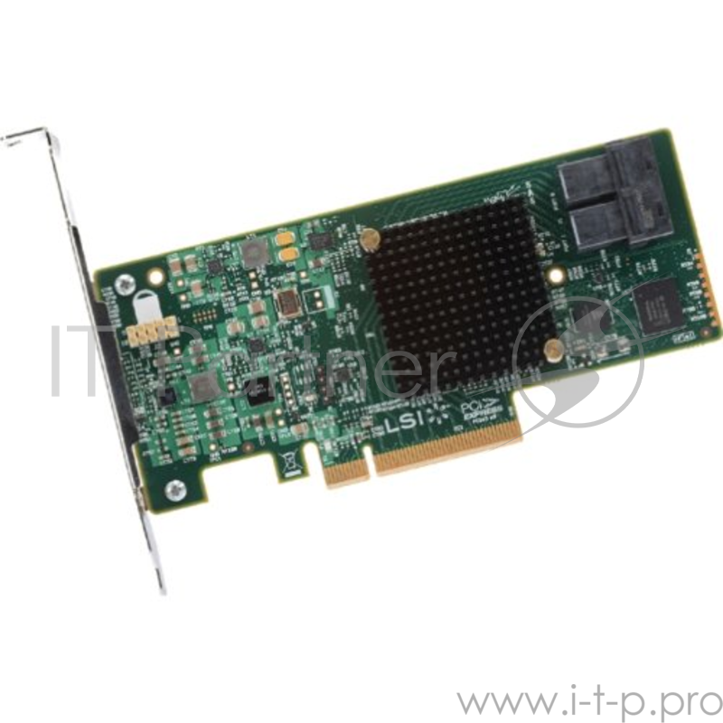 Контроллер LSI (LSI00407) Logic Контроллер MegaRAID SAS 9341-8i SGL