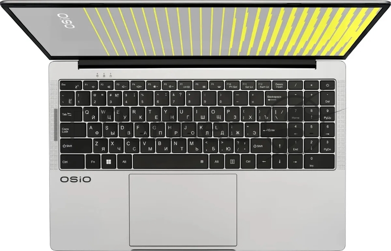 Ноутбук Osio FocusLine F140I-003 Core i5 1155G7 8Gb SSD512Gb Intel Iris Xe graphics 14 IPS FHD (1920x1080) Windows 11 Home grey WiFi BT Cam 6000mAh