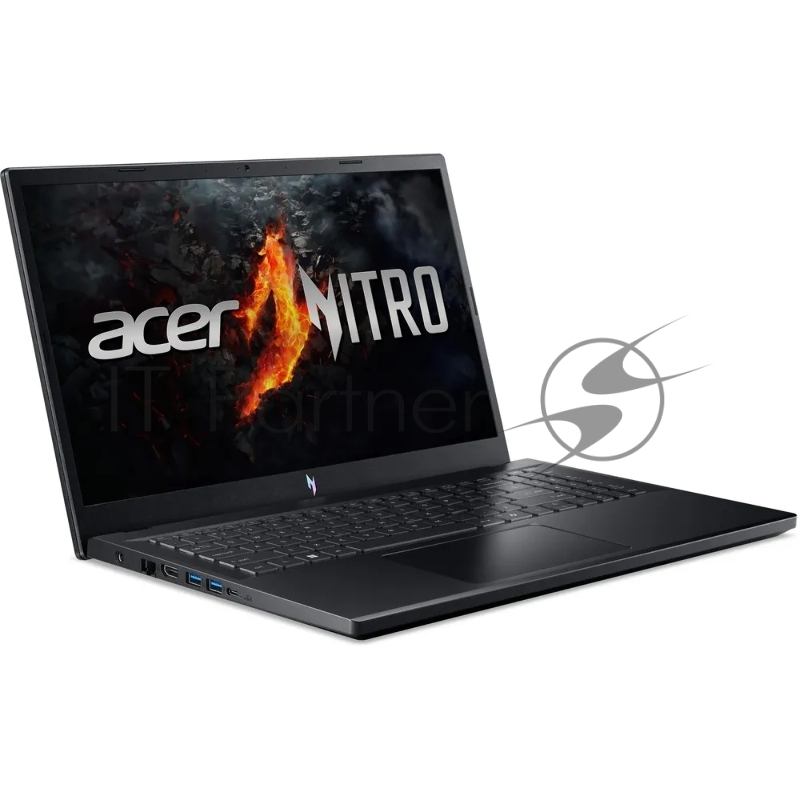 Ноутбук 15.6 IPS FHD ACER Nitro V 15 ANV15-41-R6KT black (Ryzen 5 7535HS/16Gb/512Gb SSD/3050 6Gb/noOS) (NH.QSHER.001)