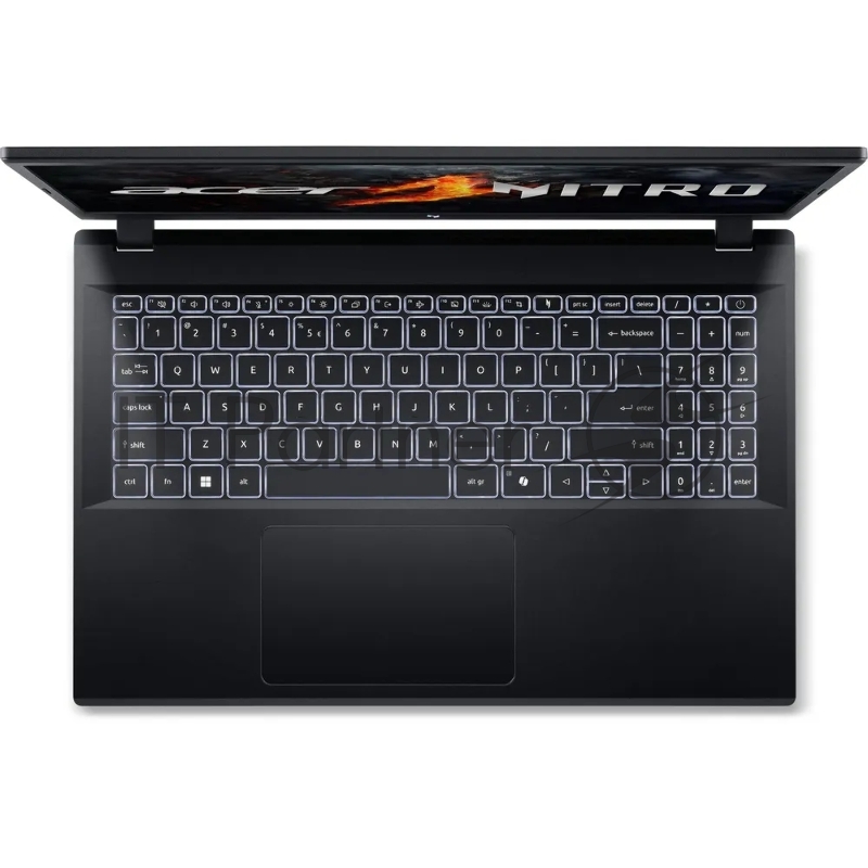 Ноутбук 15.6 IPS FHD ACER Nitro V 15 ANV15-41-R6KT black (Ryzen 5 7535HS/16Gb/512Gb SSD/3050 6Gb/noOS) (NH.QSHER.001)