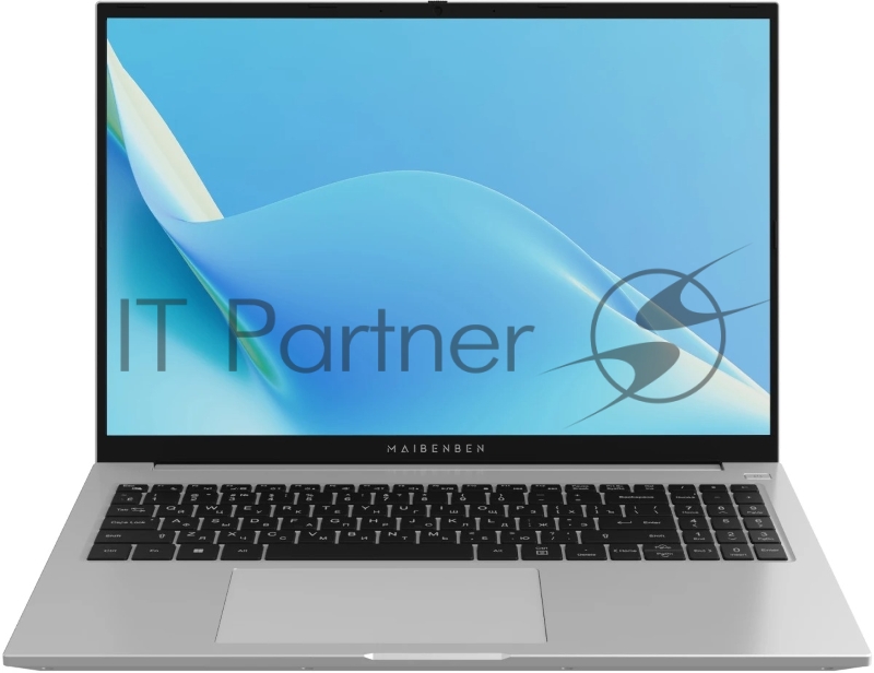 Ноутбук Maibenben M16B-iN15UM 16 WUXGA IPS, Intel N150, 8Gb, 256Gb SSD, Linux, серебристый