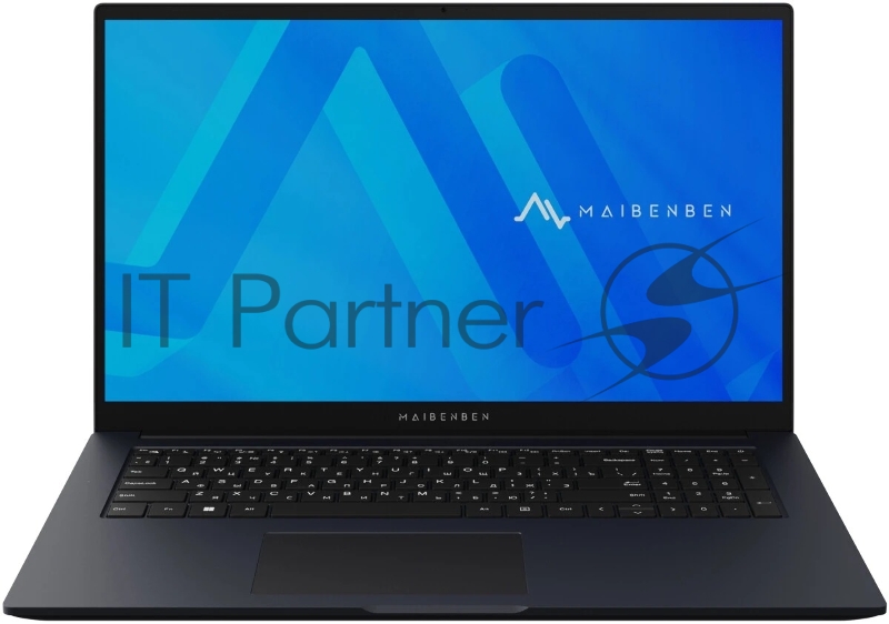 Ноутбук Maibenben M17A-R343UM 17.3 FHD IPS, AMD R3-4300U, 8Gb, 512Gb SSD, Linux, синий