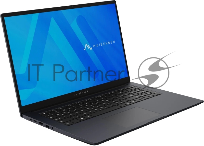Ноутбук Maibenben M17A-R343UM 17.3 FHD IPS, AMD R3-4300U, 8Gb, 512Gb SSD, Linux, синий
