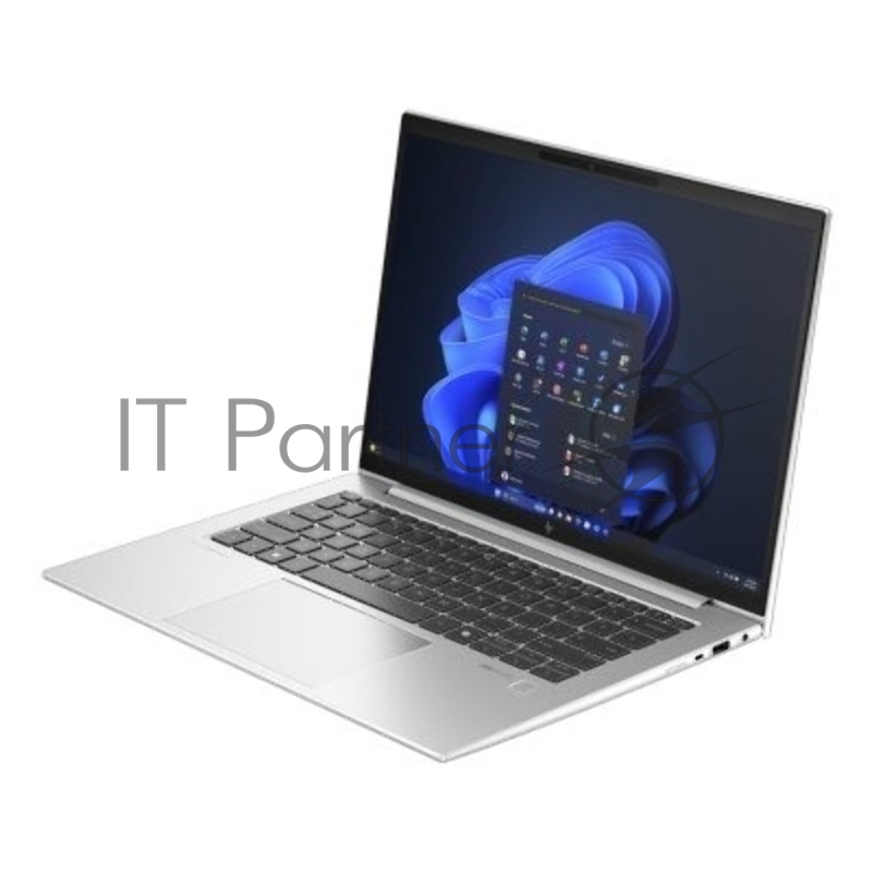 Ноутбук HP EliteBook 840 G11 Intel Core Ultra5-125H,14 WUXGA (1920x1200) IPS 300cd IR AG,16Gb DDR5-5600MHz(1),512Gb SSD NVMe,Al Case,56Wh,FPS,ENG/RU Kbd Backlit,1.42kg,Silver,2y,FreeD