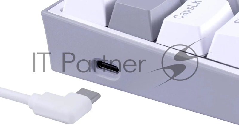 Клавиатура REDRAGON (72602) Fizz RU,Rainbow,melt-gold свитчи, механическая