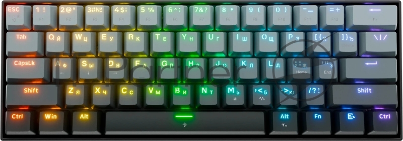 Механическая клавиатура Redragon Fizz RT RU RGB, RT, 8K, 61кн