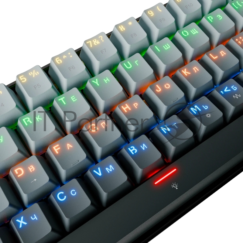 Механическая клавиатура Redragon Fizz RT RU RGB, RT, 8K, 61кн