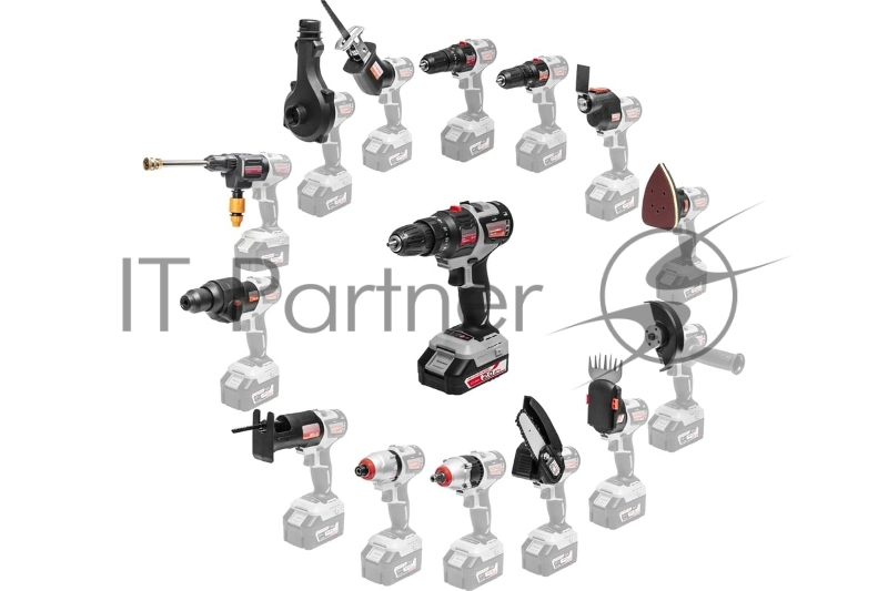 Дрель-шуруповерт Интерскол ММ-18В МультиМАКС аккум. патрон:быстрозажимной (755.0.0.40)