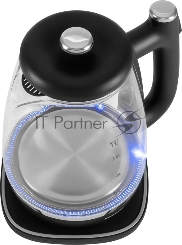 Чайник электрический Starwind SKG4041 1.8л. 1800Вт черный корпус: стекло