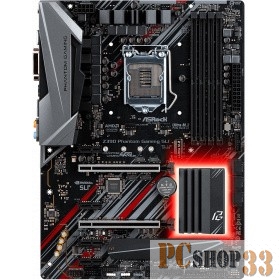 Z390 PHANTOM GAMING SLI, Socket 1151, Intel®Z390, 4xDDR4-2666, DVI-D+HDMI, 2xPCI-Ex16, 4xPCI-Ex1, 6x