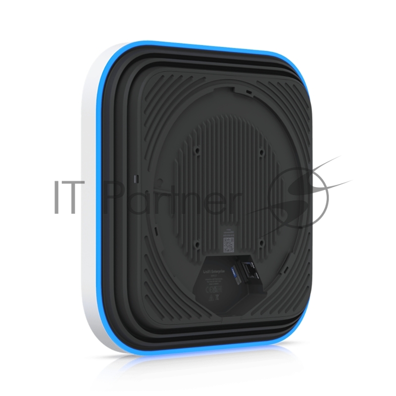 Точка доступа Wi-Fi Ubiquiti UniFi E7 AP 2,4+5+6 ГГц, Wi-Fi 7, 4х4 MU-MIMO, 802.3bt, 1х 10G RJ45, 1х 1G RJ45