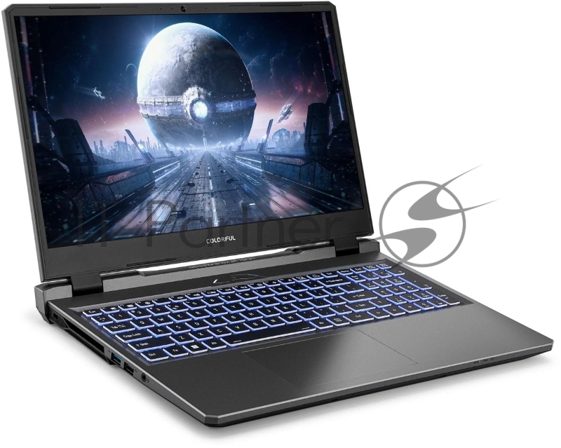 Ноутбук Colorful EVOL P15 24 Intel Core i5 13500H 2600MHz/15.6/1920x1080/32GB/51 SSD/NVIDIA GeForce RTX 4060 8GB/Wi-Fi/Bluetooth/Windows 11 Pro (A10205400054_32Win11P) Grey