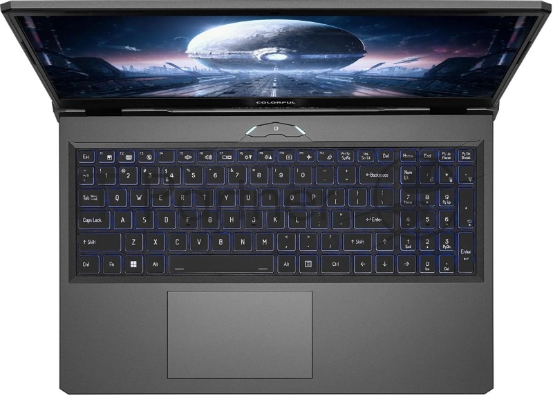 Ноутбук Colorful EVOL P15 24 серый Intel Core i5 12500H 2500MHz/15.6/1920x1080/32GB/51 SSD/NVIDIA GeForce RTX 4050 6GB/Wi-Fi/Bluetooth/Windows 11 Home