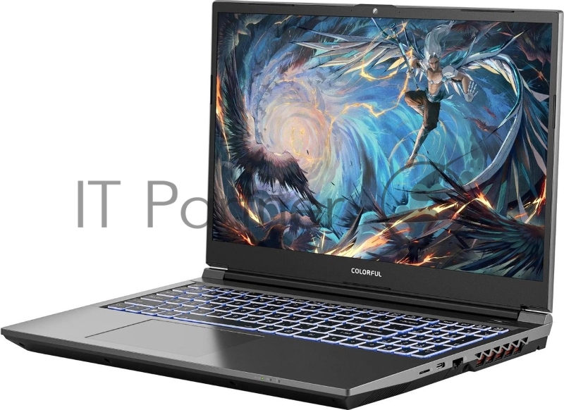 Ноутбук Colorful EVOL X15 AT 23 серый Intel Core i5 12500H 2500MHz/15.6/1920X1080/32GB/51 SSD/NVIDIA GeForce RTX 4060 8GB/Wi-Fi/Bluetooth/Windows 11 Home