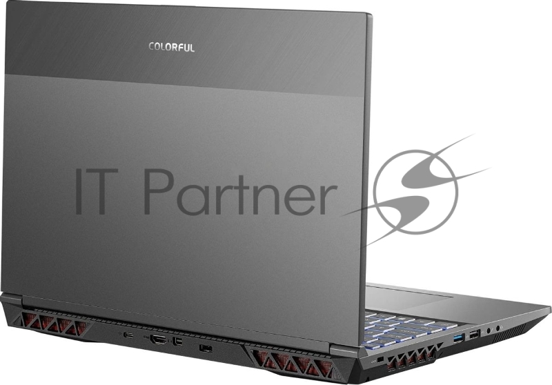 Ноутбук Colorful EVOL X15 AT 23 серый Intel Core i5 12500H 2500MHz/15.6/1920X1080/32GB/51 SSD/NVIDIA GeForce RTX 4060 8GB/Wi-Fi/Bluetooth/Windows 11 Home