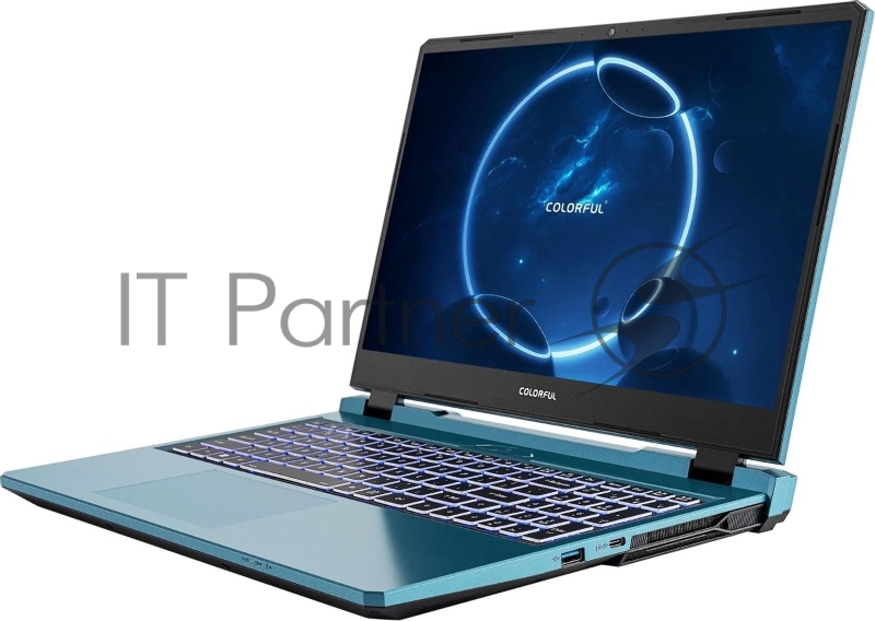 Ноутбук Colorful P15 23 синий Intel Core i5 12450H 2000MHz/15.6/1920x1080/32GB/51 SSD/NVIDIA GeForce RTX 4050 6GB/Wi-Fi/Bluetooth/Windows 11 Home