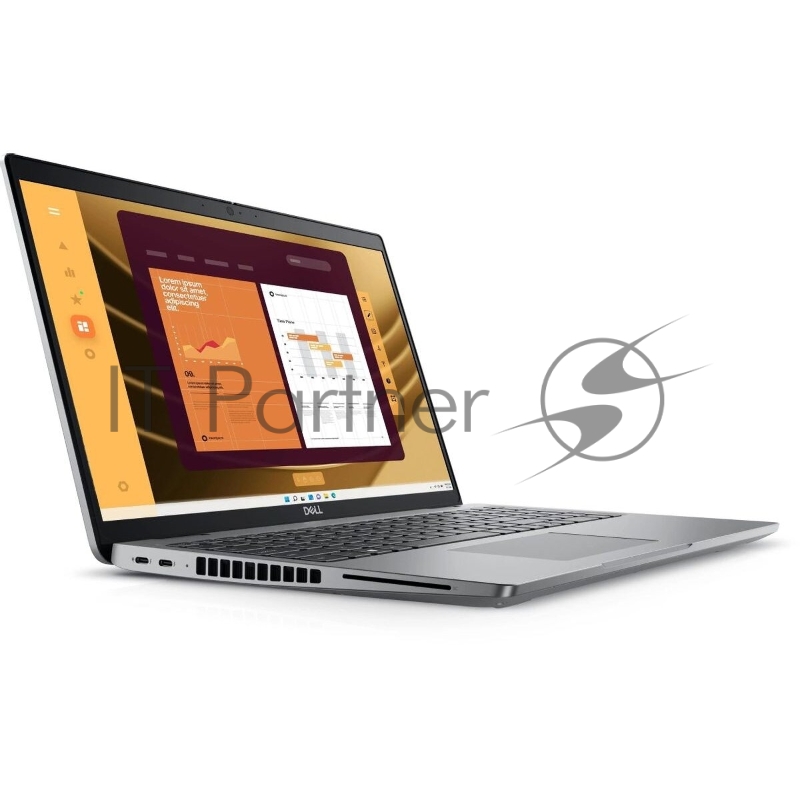 Ноутбук DELL Latitude 5550 Core 5 125H 15.6 FHD 16GB (1 x16GB) DDR5,512GB SSD Intel Graphics,Linux,2y gray,1,6kg KB Eng