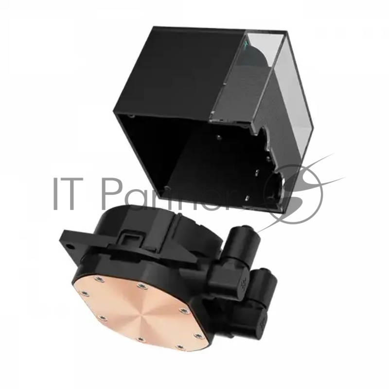 Система охлаждения Water Cooling System PCCooler DS360 Display BK (310W, 360mm, LED, Black, ARGB Pump/ Fans: 3x120mm, 90.56CFM, 39.8dBA, 2500RPM/ Pump height 65mm, 15dBA, 2600RPM, Rad thickness 27mm/ S: 1851, 1700, 1200, 115X, AM5, AM4)