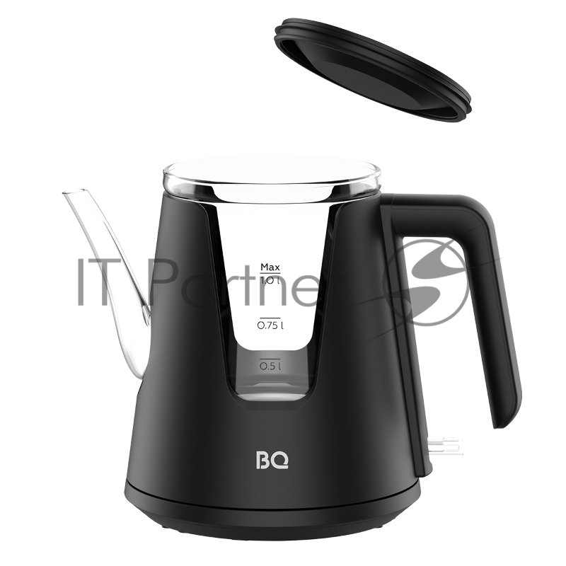 Чайник BQ KT0046DW Black, 2200 Вт, 1л