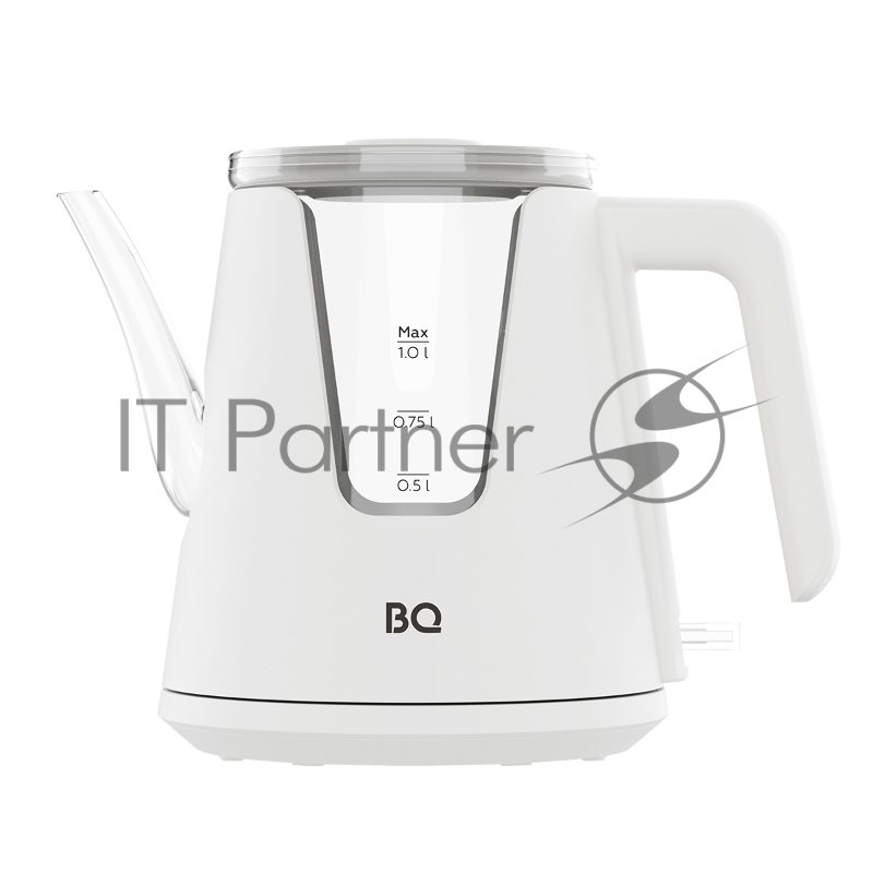 Чайник BQ KT0046DW White, 2200 Вт, 1л