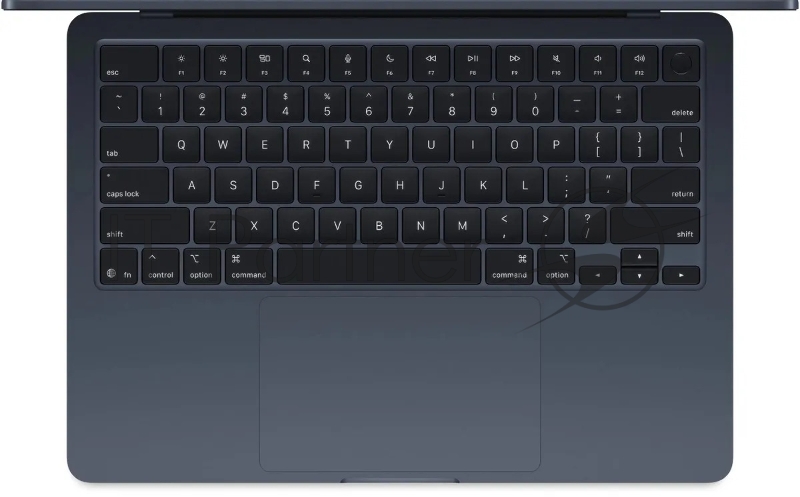 Ноутбук Apple MacBook Air A3240 M4 10 core 16Gb SSD512Gb/10 core GPU 13.6 Liquid Retina (2560x1664) macOS midnight WiFi BT Cam (MW133PA/A)