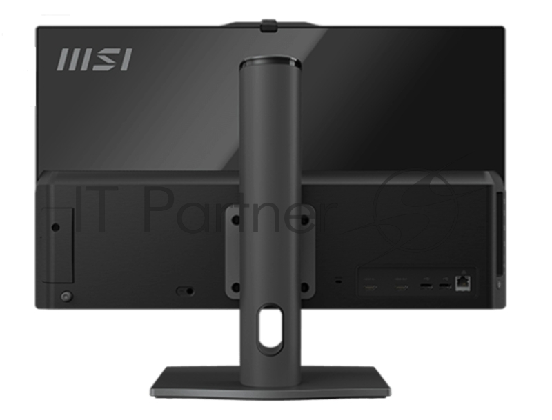 Моноблок MSI Modern AM242P 1M AiO 23,8 FHD (1920x1080)IPS AG Non-touch,Core i3-100U (1.2GHz),8Gb DDR5(1*8GB),512GB SSD M.2, Intel UHD, WiFi, BT, camera, WirelessKB&mouse Eng/Rus, No OS,1y,Black