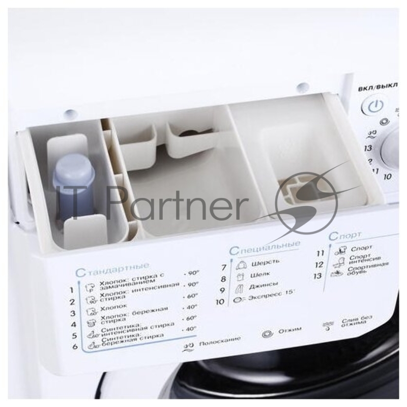 Стиральная машина Indesit IWSD6105 (CIS) L(R) белый, загр. фронтальная макс.: 6 кг 1000 об/мин класс: А