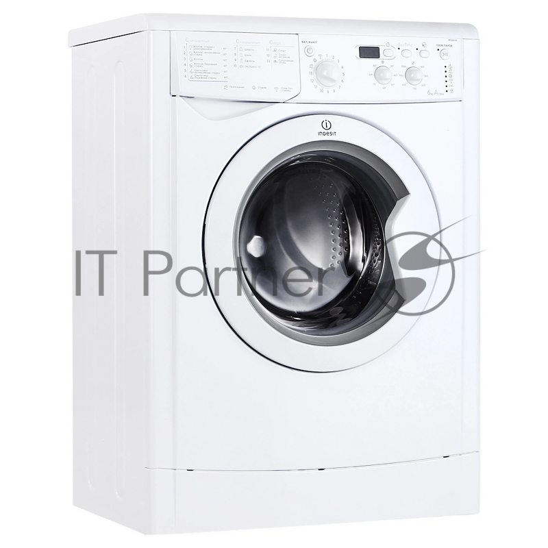 Стиральная машина Indesit IWSD6105 (CIS) L(R) белый, загр. фронтальная макс.: 6 кг 1000 об/мин класс: А