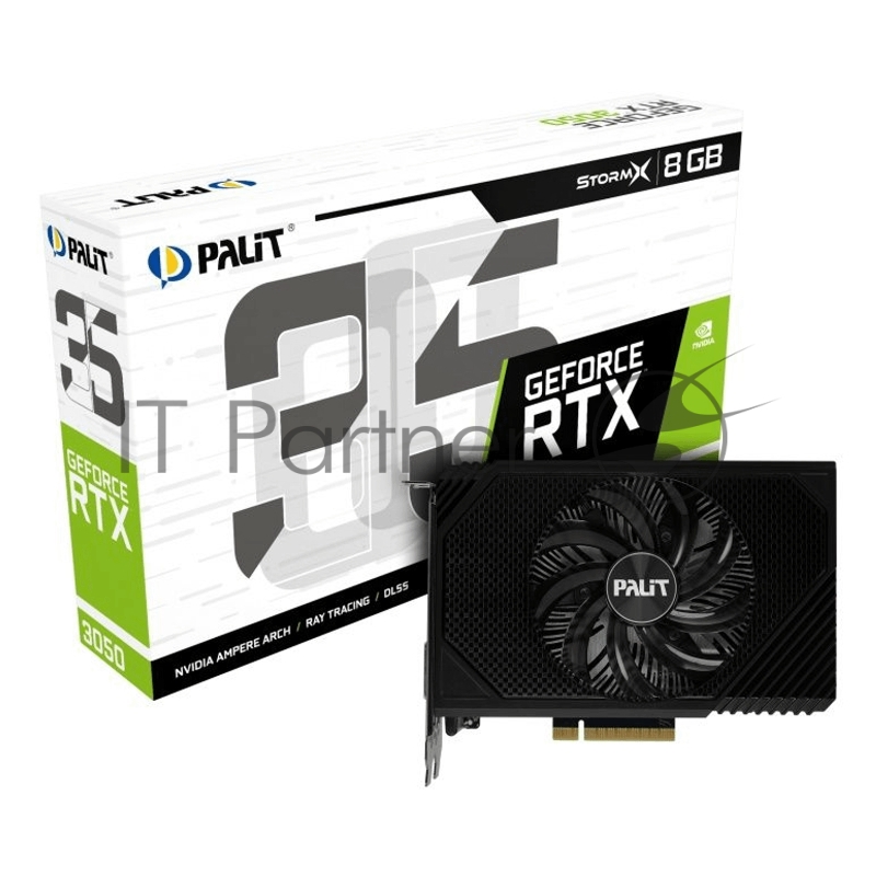 Видеокарта PALIT PA-RTX3050 STORMX 8GB V1 PCIE16 RTX3050 8GB