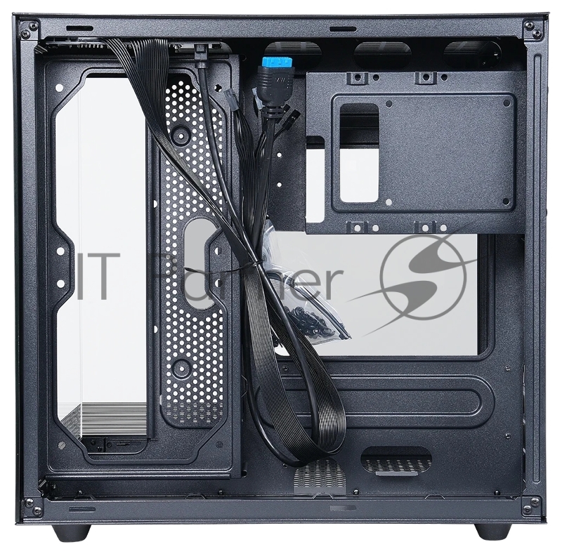 Корпус компьютерный NovaCube черный,mATX,3fan,switchM/BSynс DEFENDER