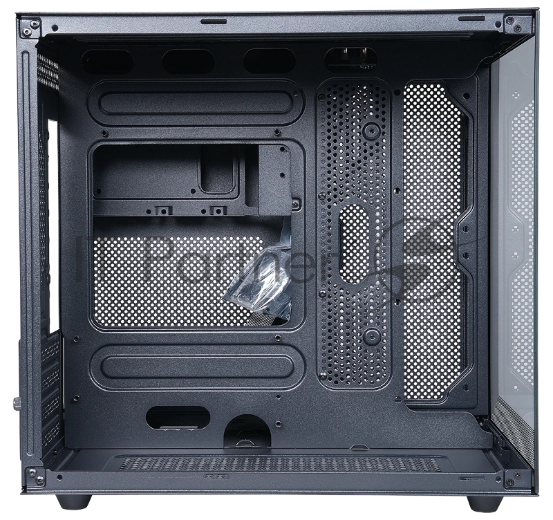 Корпус компьютерный NovaCube черный,mATX,3fan,switchM/BSynс DEFENDER