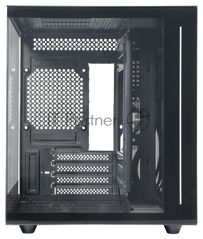 Корпус компьютерный NovaCube черный,mATX,3fan,switchM/BSynс DEFENDER