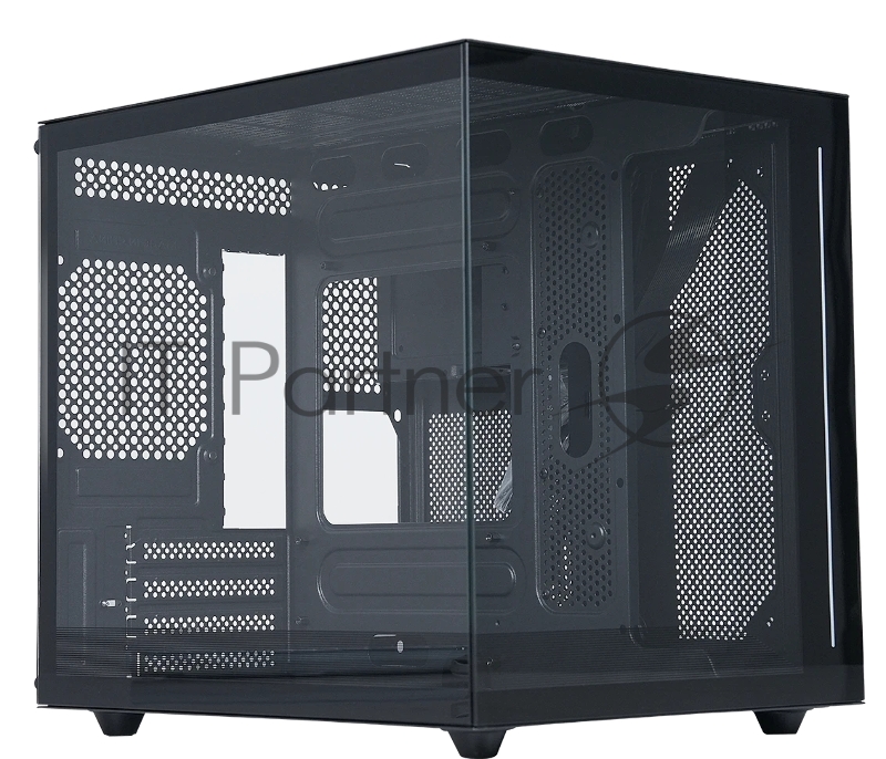 Корпус компьютерный NovaCube черный,mATX,3fan,switchM/BSynс DEFENDER