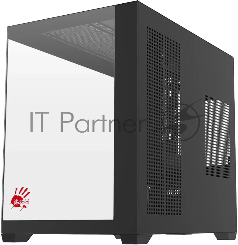 Корпус Bloody CC-122 черный без БП ATX 10x120mm 1xUSB2.0 1xUSB3.0 audio