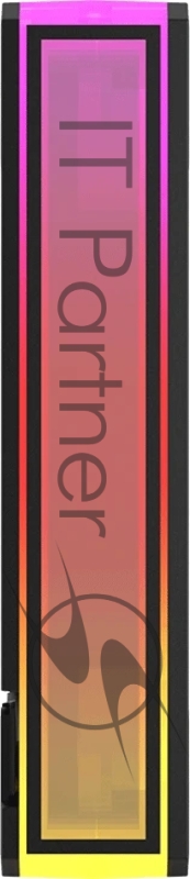 Вентилятор для корпуса Bloody CF-11 LCD ARGB 120х120x25 черный 4-pin 32дБ (упак.:1шт) (CF-11-ARGB120-BK) Ret