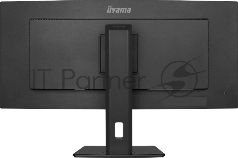 Монитор 34 Iiyama ProLite XCB3497WQSNPH-B1 VA 3440x1440, 120 Гц, 0.4 мс, 21:9, 350 кд/м², HDMI 2.0, HDMI 1.4, DP 1.4, USB-C (95 Вт), 3.5 Jack, USB Hub (4x USB 3.0), Ethernet, динамики (2x5 Вт), веб-камера (5 Мп), FreeSync Premium, изогнутый экран (15
