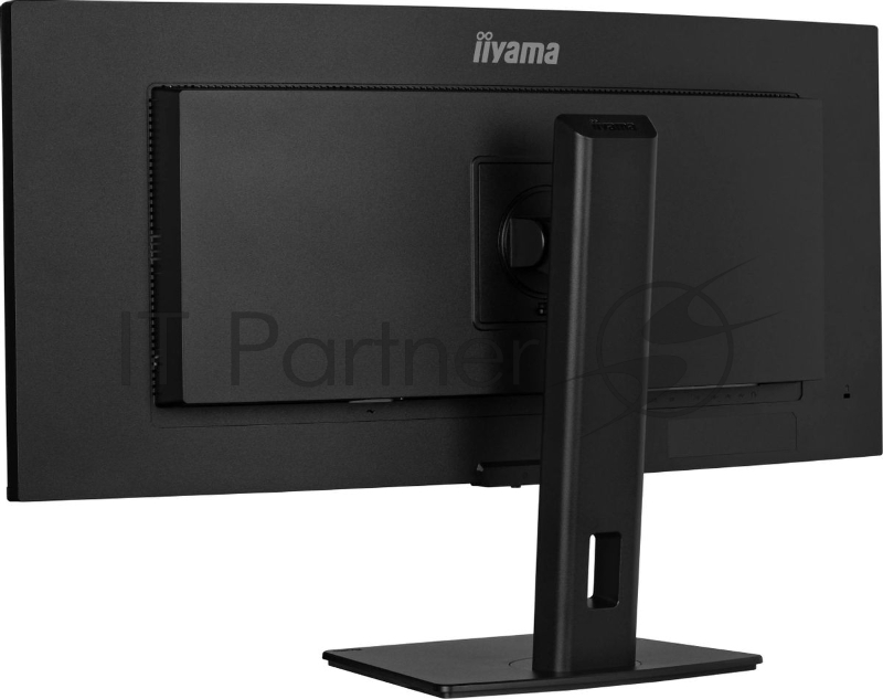 Монитор 34 Iiyama ProLite XCB3497WQSNPH-B1 VA 3440x1440, 120 Гц, 0.4 мс, 21:9, 350 кд/м², HDMI 2.0, HDMI 1.4, DP 1.4, USB-C (95 Вт), 3.5 Jack, USB Hub (4x USB 3.0), Ethernet, динамики (2x5 Вт), веб-камера (5 Мп), FreeSync Premium, изогнутый экран (15