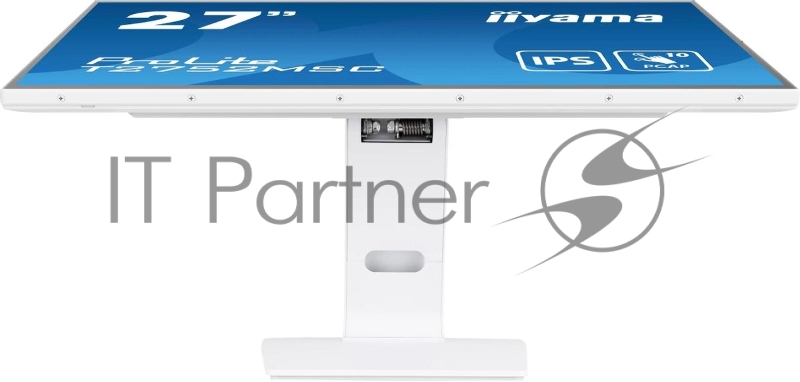 Монитор Iiyama 27 ProLite T2752MSC-W1 белый IPS LED 5ms 16:9 HDMI M/M матовая 1000:1 400cd 178гр/178гр 1920x1080 60Hz DP FHD USB Touch 6.7кг