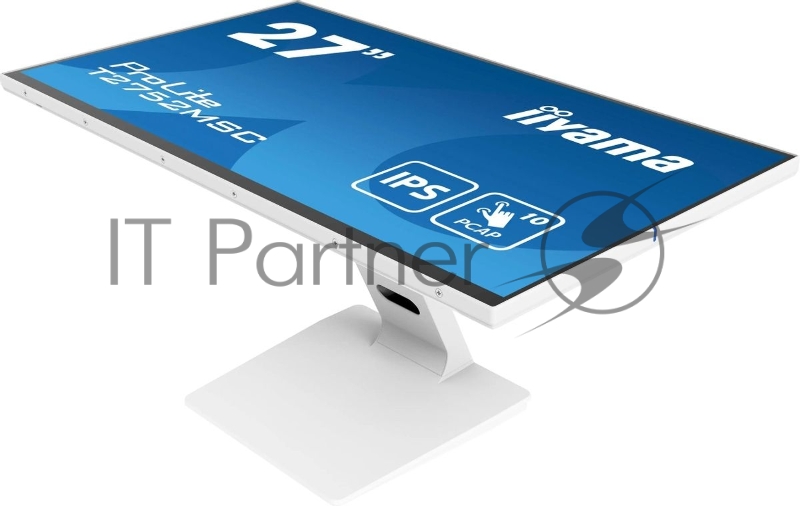 Монитор Iiyama 27 ProLite T2752MSC-W1 белый IPS LED 5ms 16:9 HDMI M/M матовая 1000:1 400cd 178гр/178гр 1920x1080 60Hz DP FHD USB Touch 6.7кг