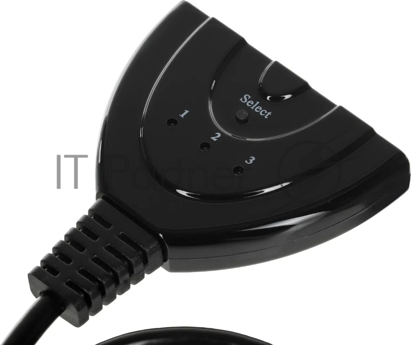 Переключатель аудио-видео Premier 5-871 HDMI (m)/HDMI (f)/HDMI (f) 0.5м. черный (5-871 0.5)