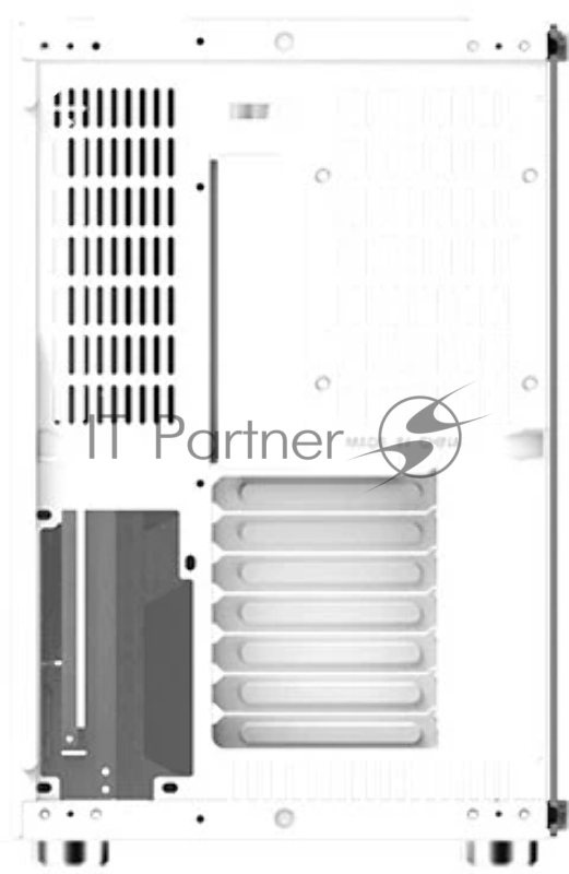 Корпус Xigmatek Aquarius Plus White EN46430 ATX, USB3.0x2+USB2.0x1, Front &Left TG, 7PCS AY120 Fan, EN46430 Frontx3+Bottomx3+Rearx1