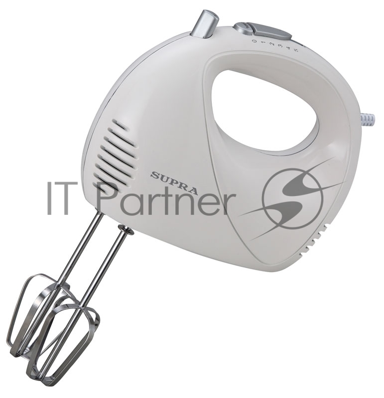 Миксер ручной SUPRA MXS-520 350Вт белый