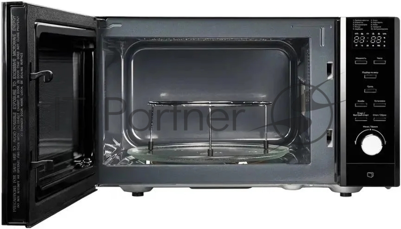 Отдельностоящая микроволновая печь Kuppersberg TMW 230 Bобъем 23лмощность 900вт, мощность гриля 1000вт10 уровней мощности9 автоматических программцвет черный