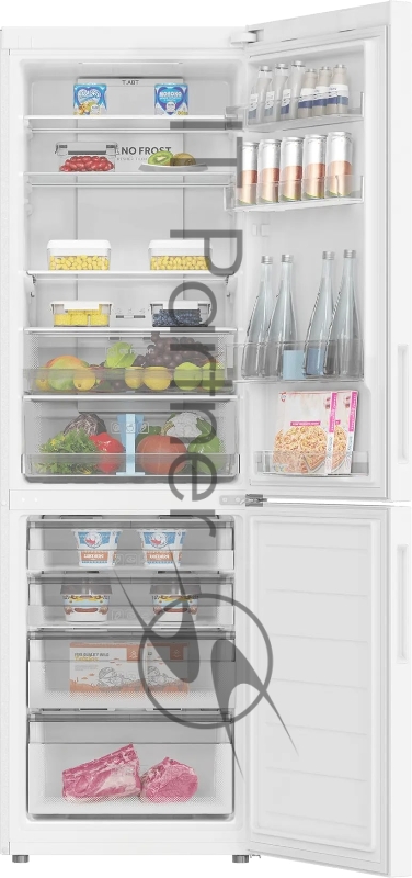 Холодильник Haier C2F619CWU1 белый