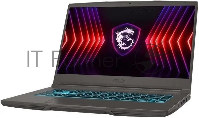 Ноутбук MSI Thin 15 B13UC Core i5-13420H 15.6 FHD (1920*1080),144Hz IPS,DDR4 16GB (8GB*2),1TB SSD,NV RTX 3050 (4GB GDDR6),52.4Whr,1,8kg,1y,Dos,Co Gray
