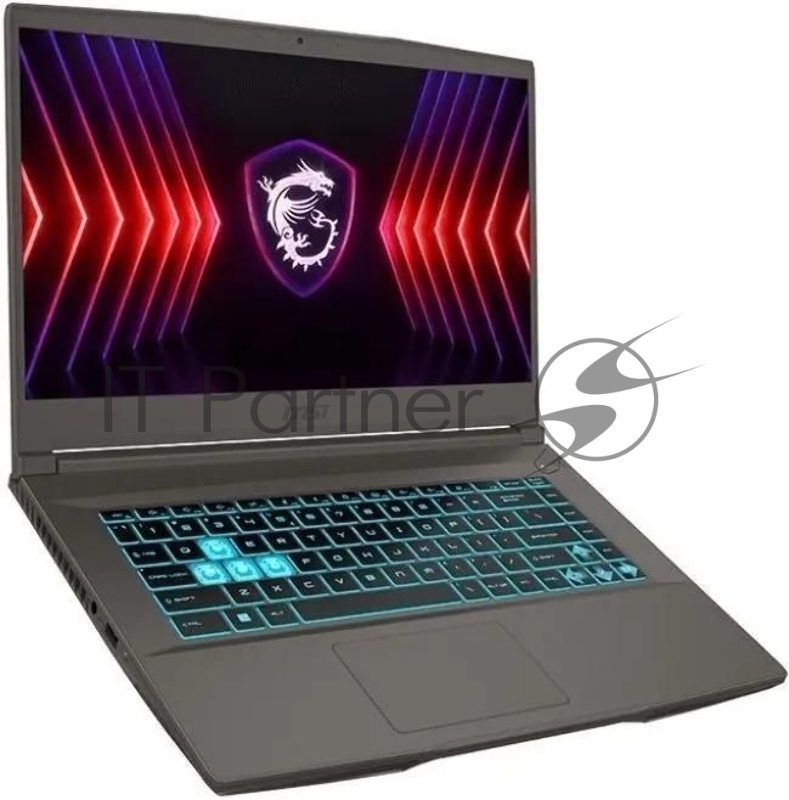 Ноутбук MSI Thin 15 B13UC Core i5-13420H 15.6 FHD (1920*1080),144Hz IPS,DDR4 16GB (8GB*2),1TB SSD,NV RTX 3050 (4GB GDDR6),52.4Whr,1,8kg,1y,Dos,Co Gray