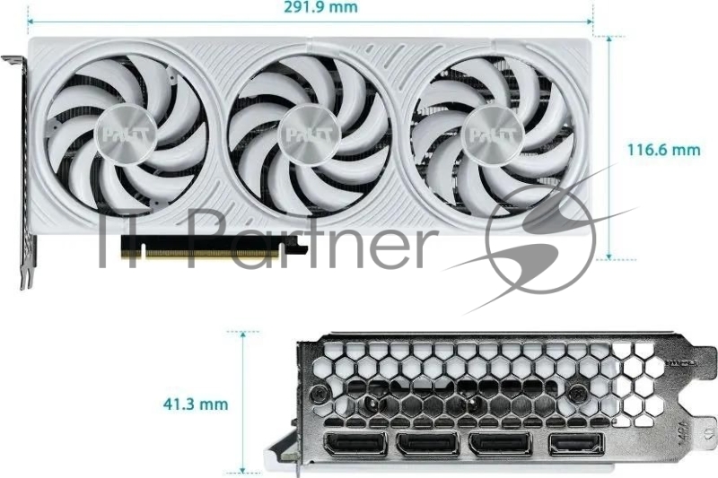 Видеоокарта Palit RTX5070 WHITE OC 12GB