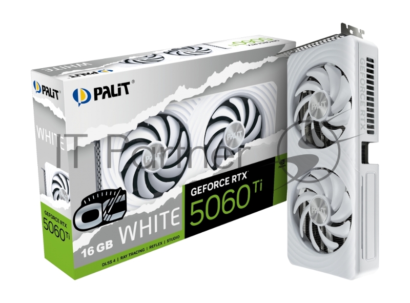 Видеокарта Palit RTX5060Ti WHITE OC 16GB