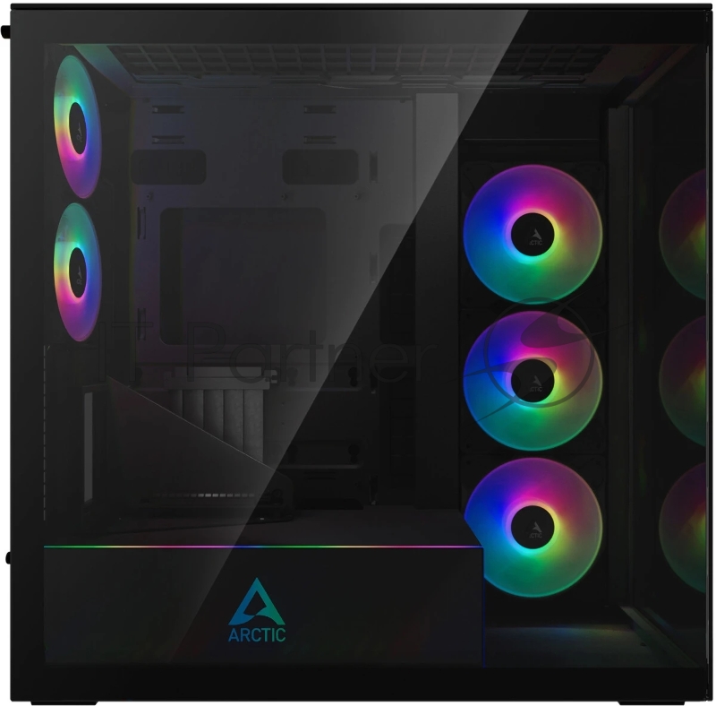 Компьютерный корпус Arctic Cooling ARCTIC Xtender VG (Mirror Black) арт. ACPCC00019A